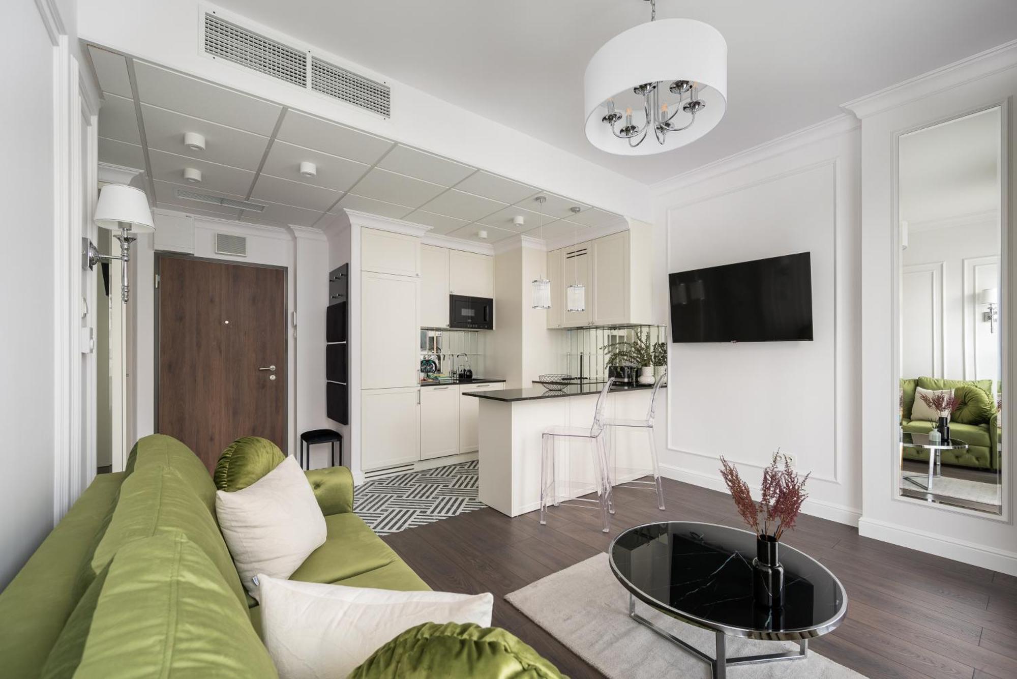 Bright Crystal Premium Apartment Varšava Exteriér fotografie