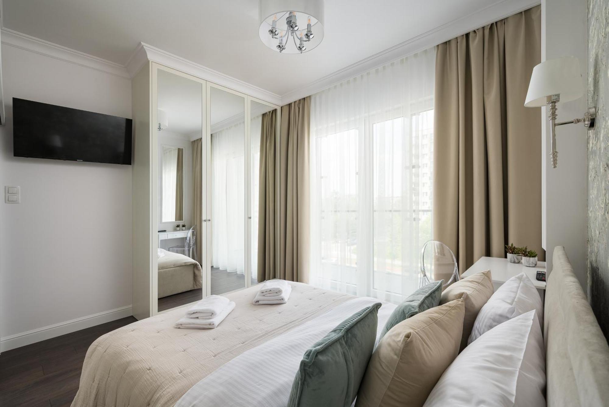 Bright Crystal Premium Apartment Varšava Exteriér fotografie