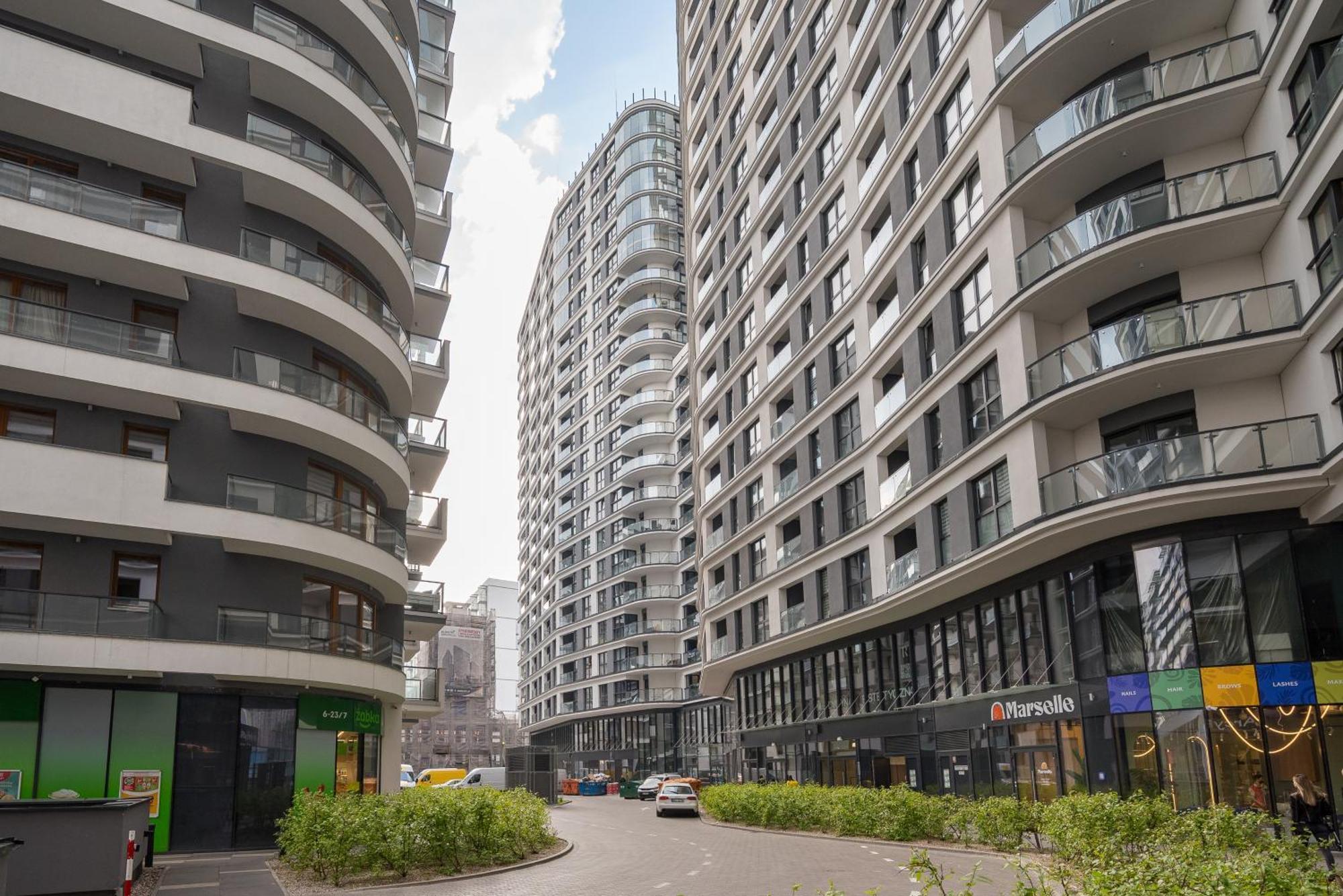 Bright Crystal Premium Apartment Varšava Exteriér fotografie